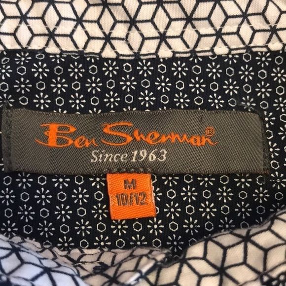 Ben Sherman Boy’s Button Shirt Medium - Picture 4 of 4